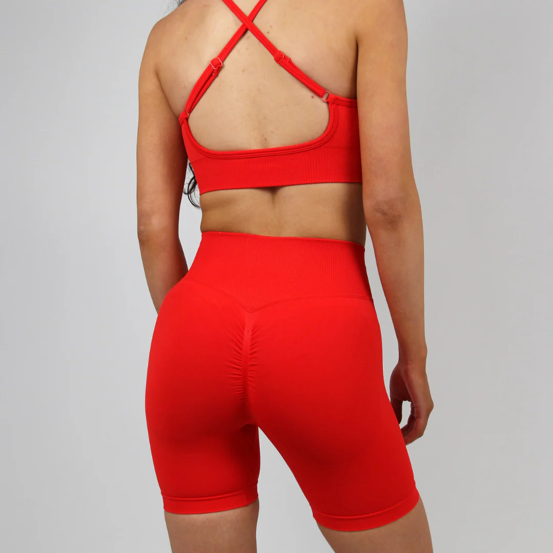 Allure Shorts (Fire Red) - Image 4