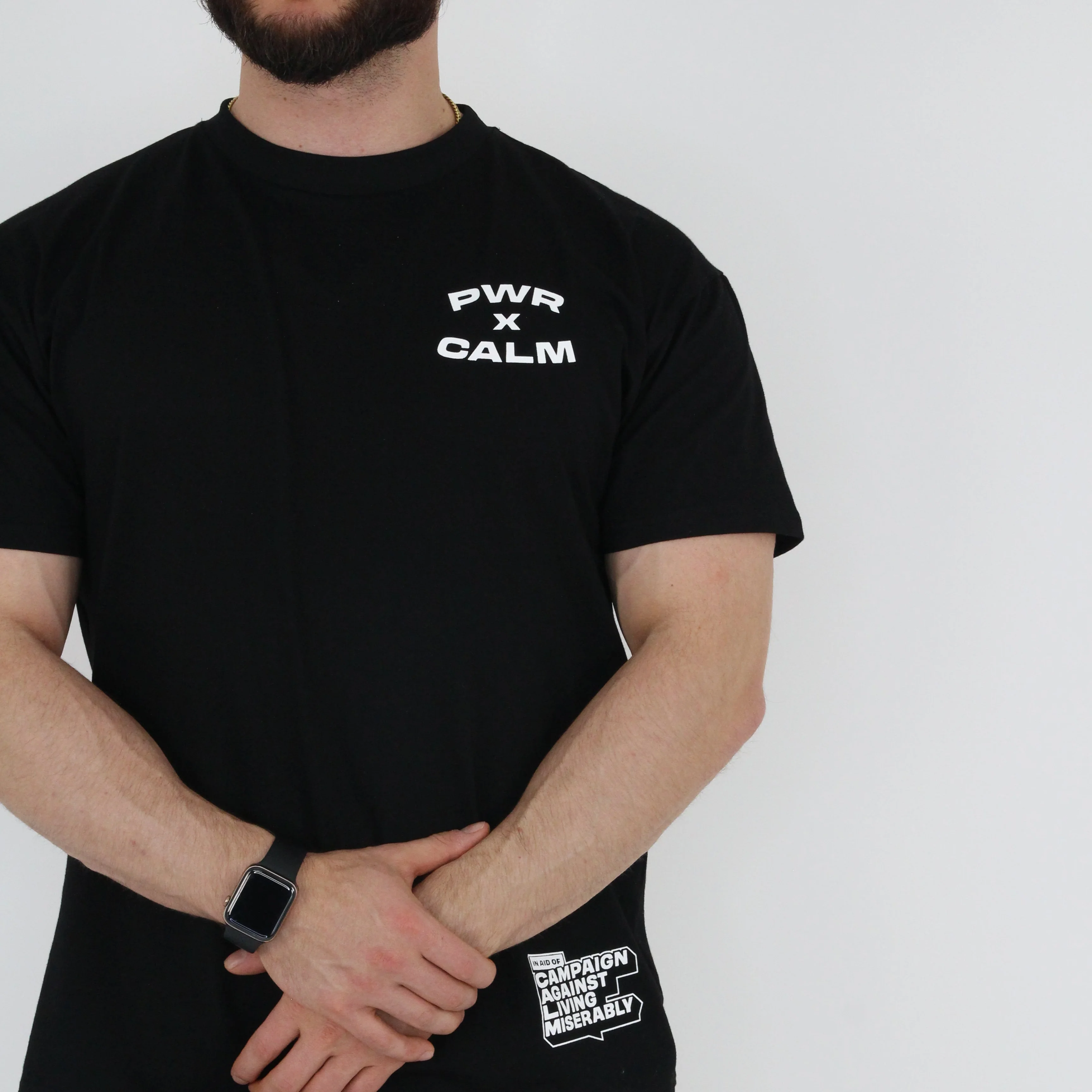 CALM Graphic Tee (Black) - Image 2