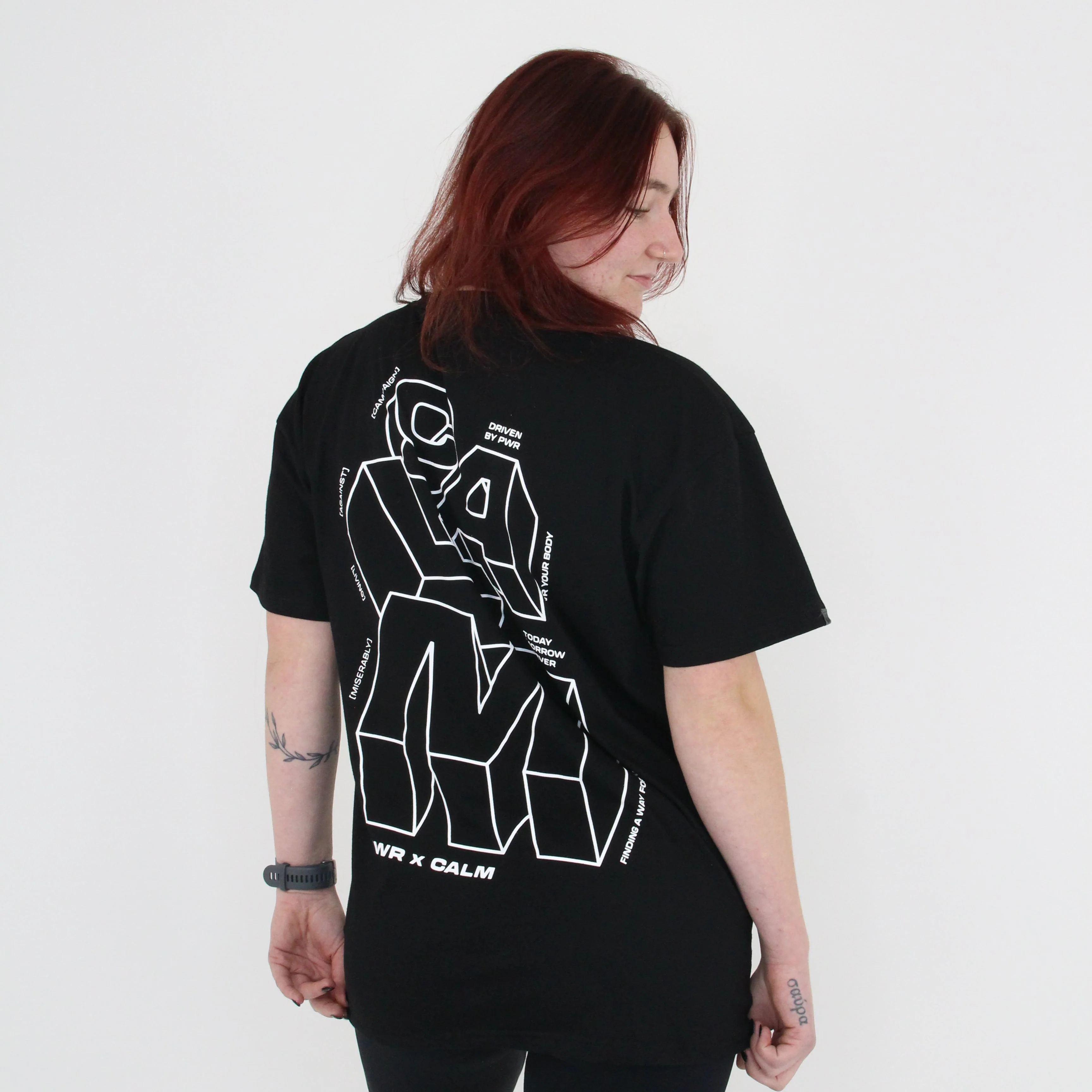 CALM Graphic Tee (Black) - Image 4