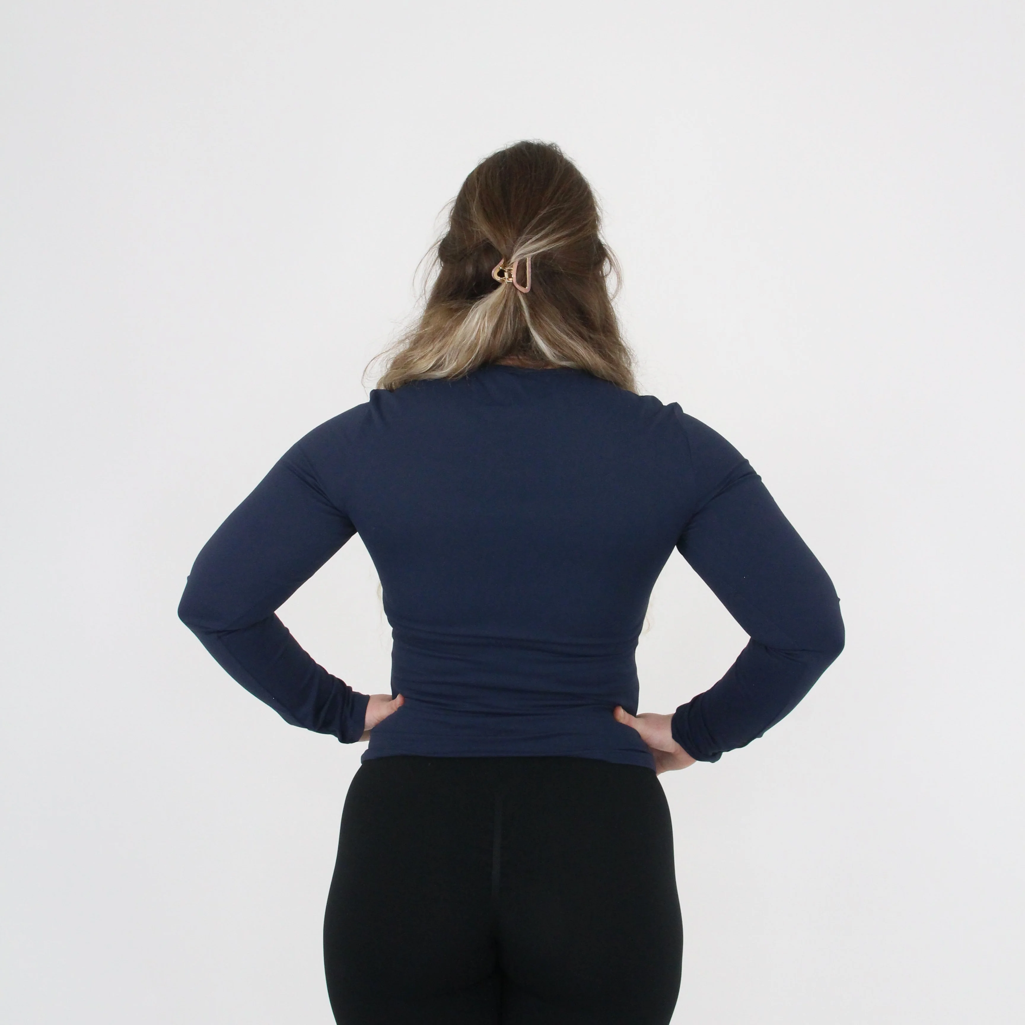 Core Performance Long Sleeve (Navy) - Image 2