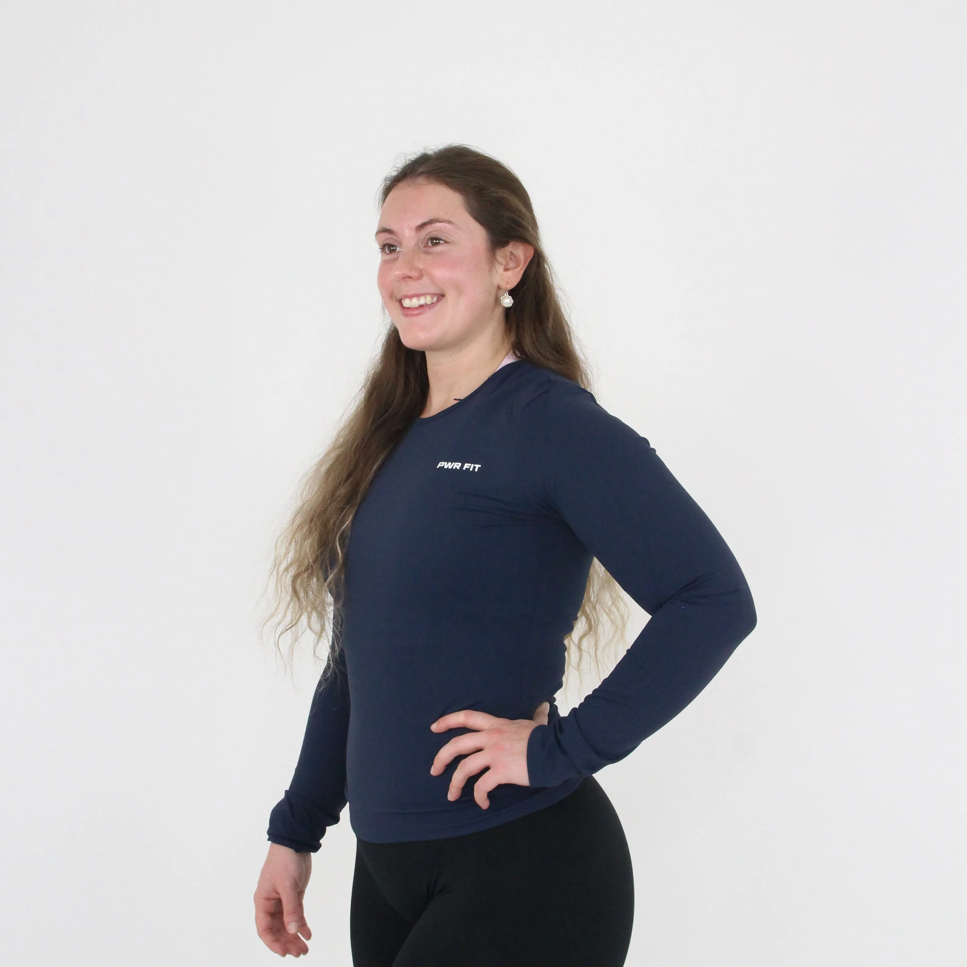 Core Performance Long Sleeve (Navy) - Image 3