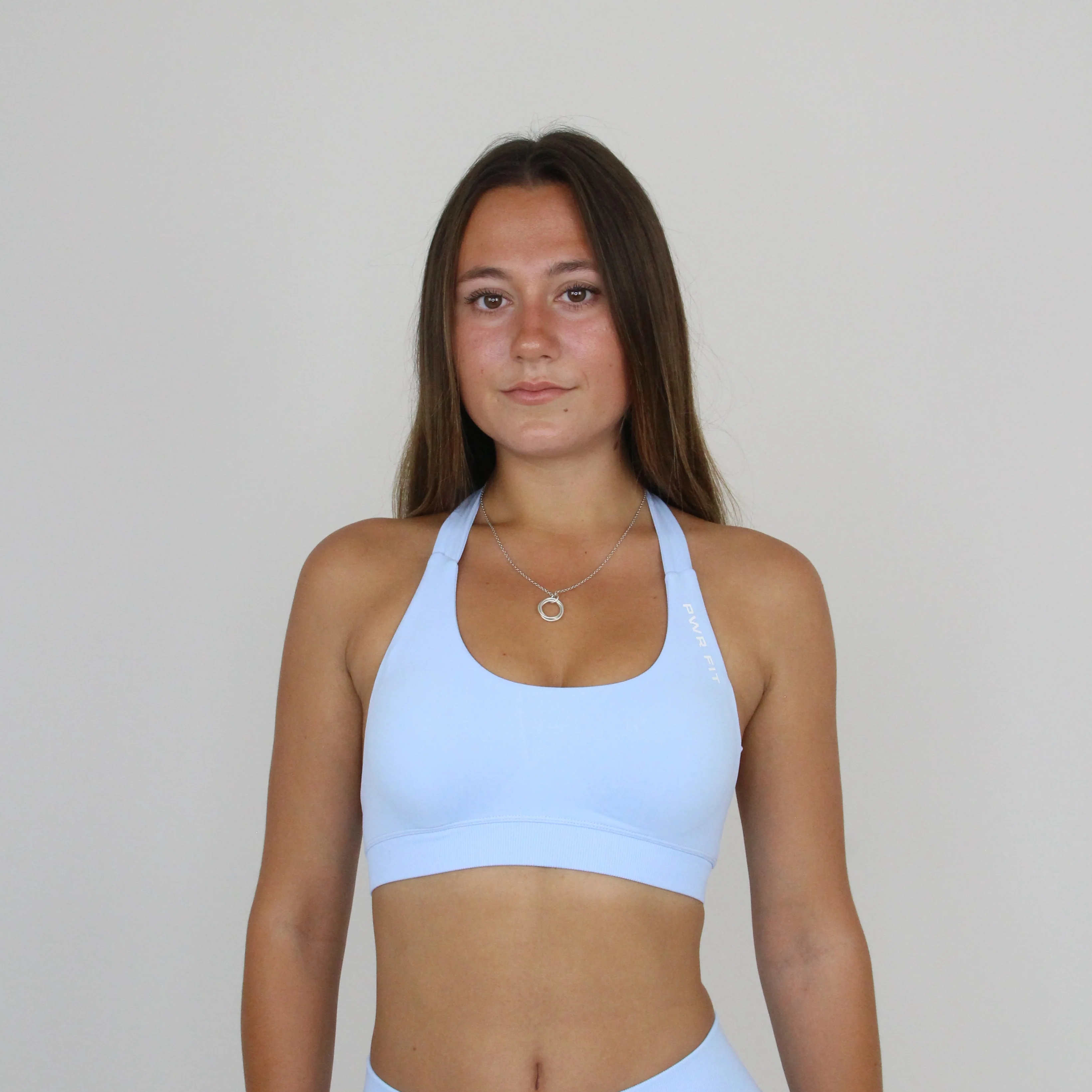 Embrace Halterneck Bra (Sky Blue)