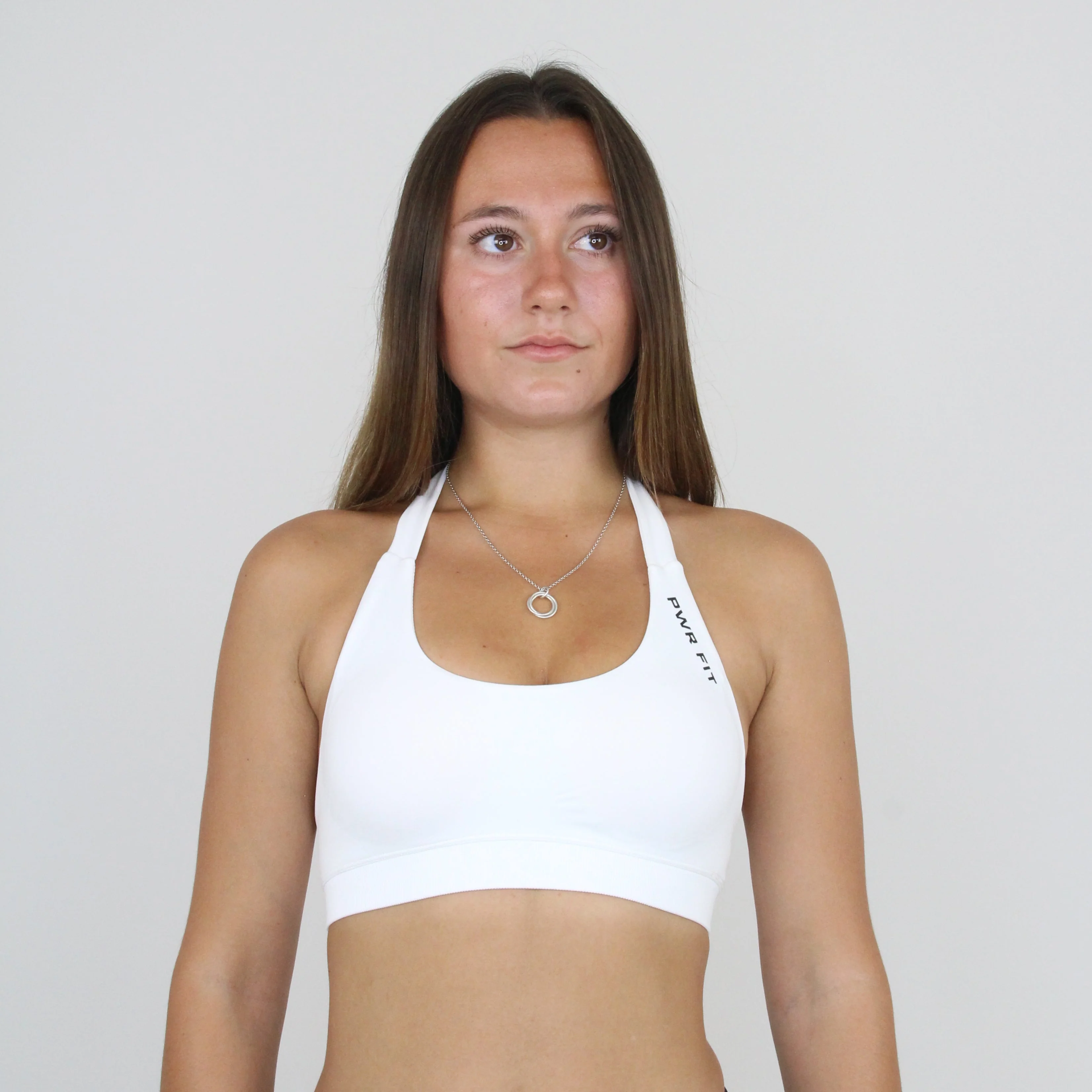 Embrace Halterneck Bra (White)