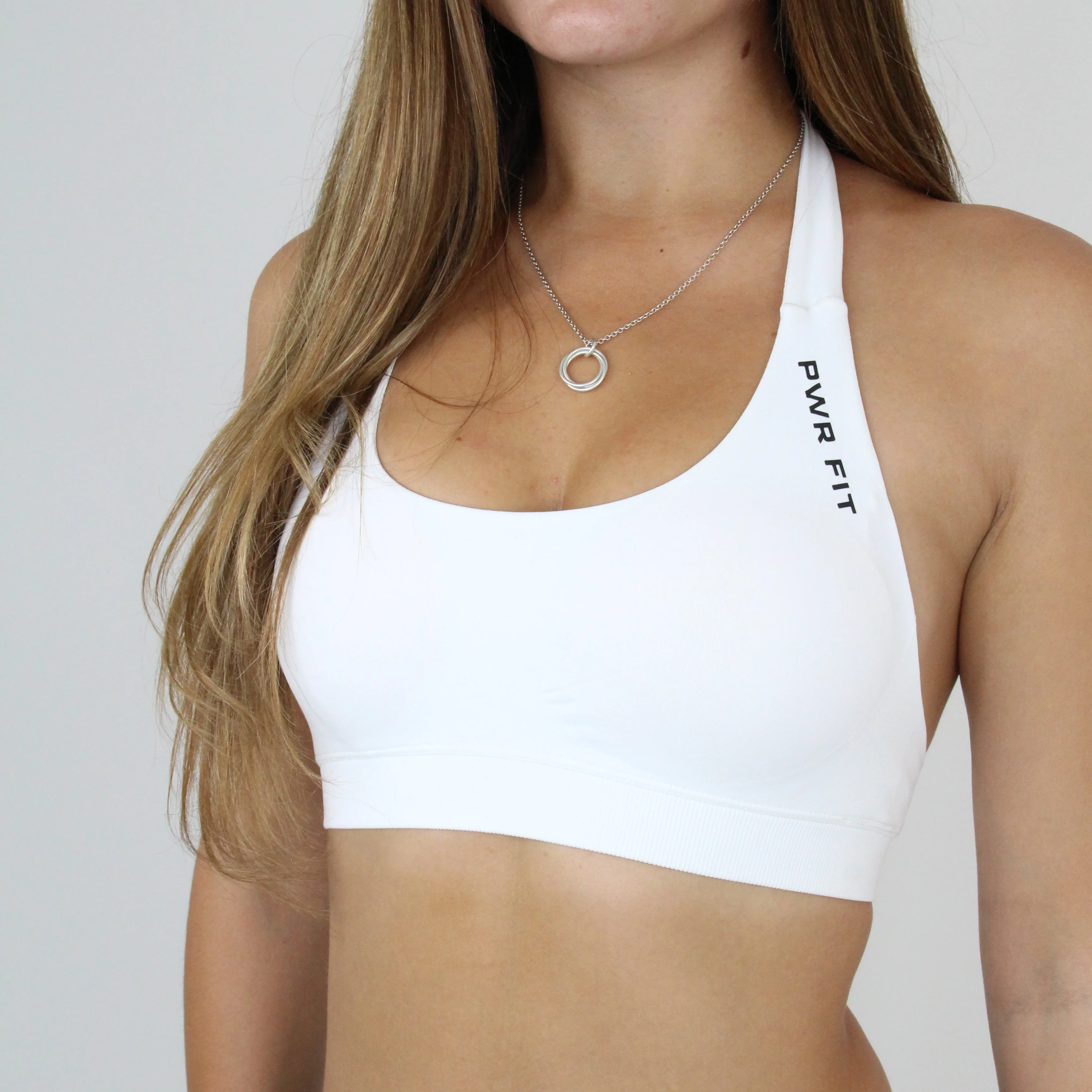 Embrace Halterneck Bra (White) - Image 3
