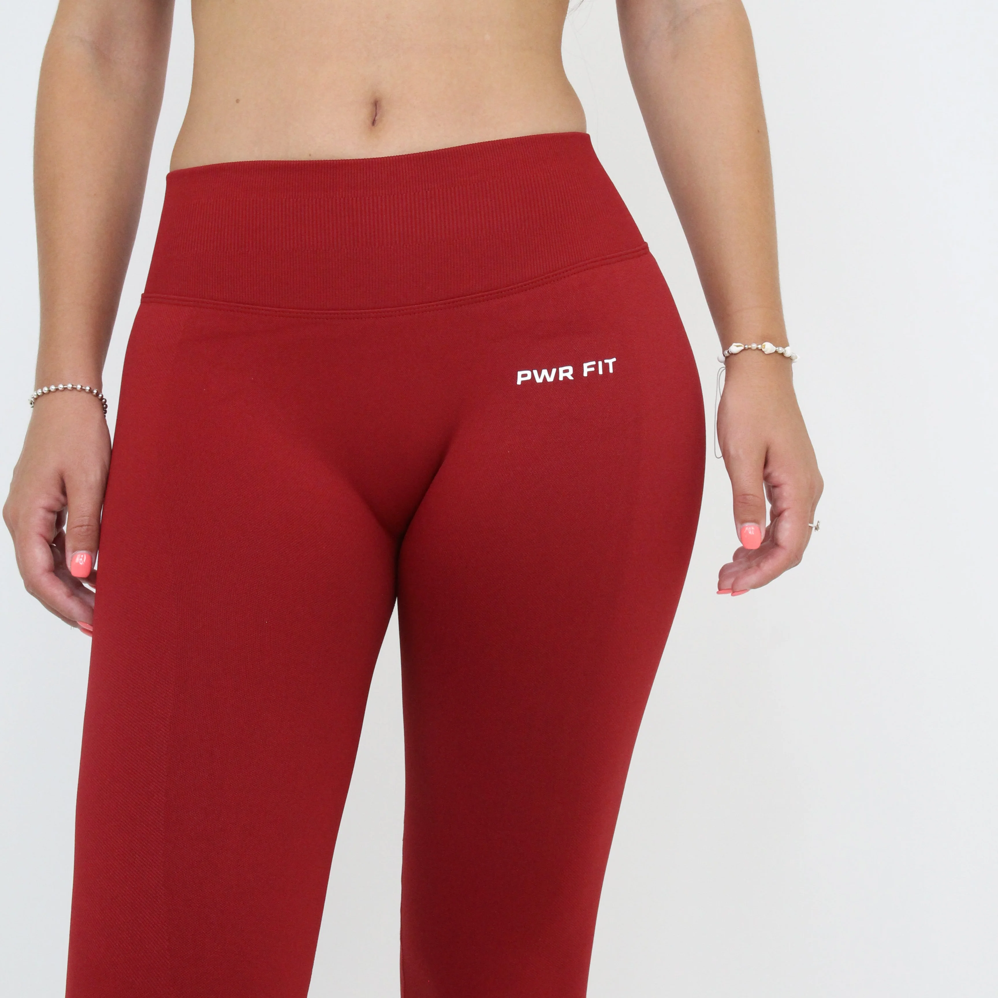 Embrace Leggings (Crimson Red) - Image 4