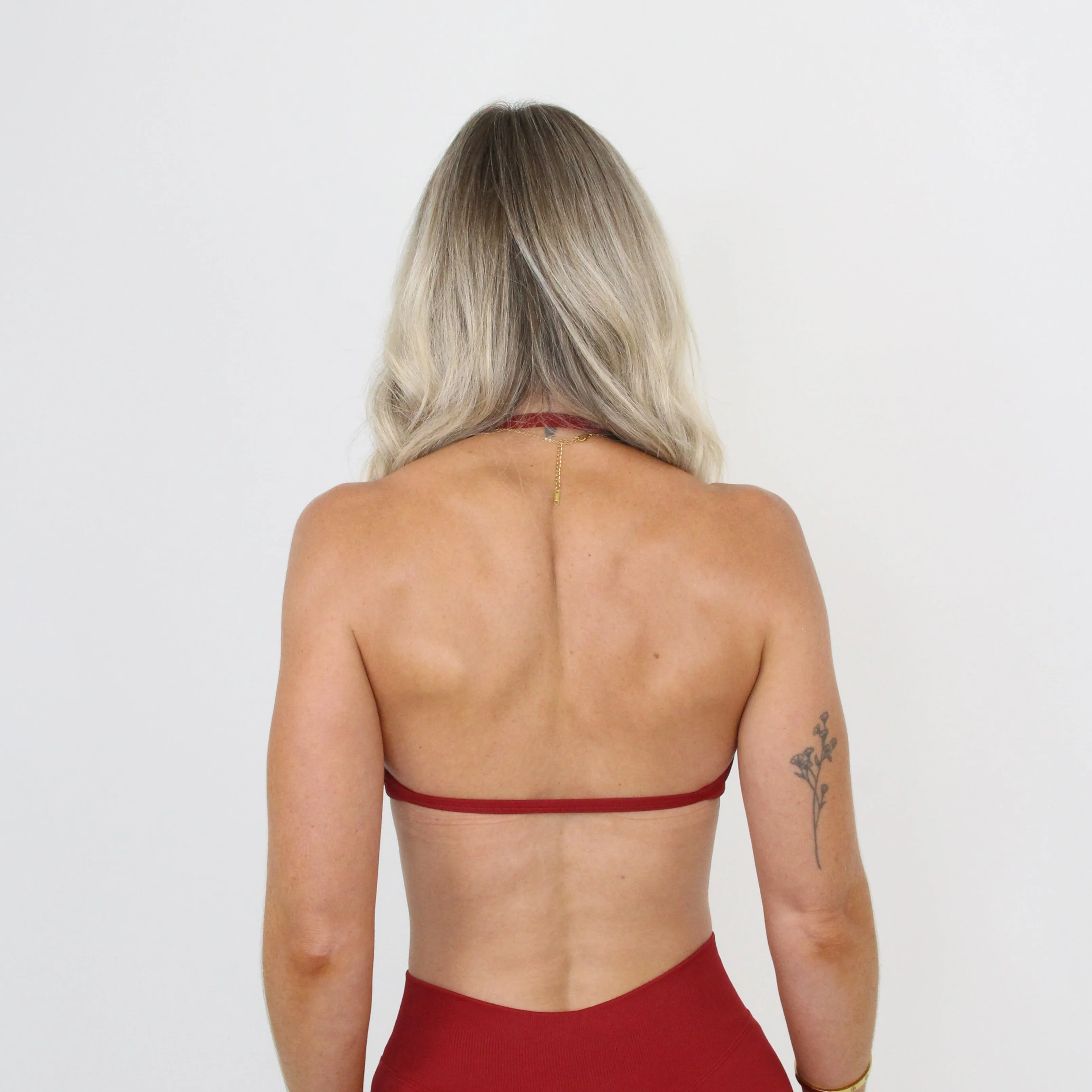 Embrace Minimal Bra (Crimson Red) - Image 2