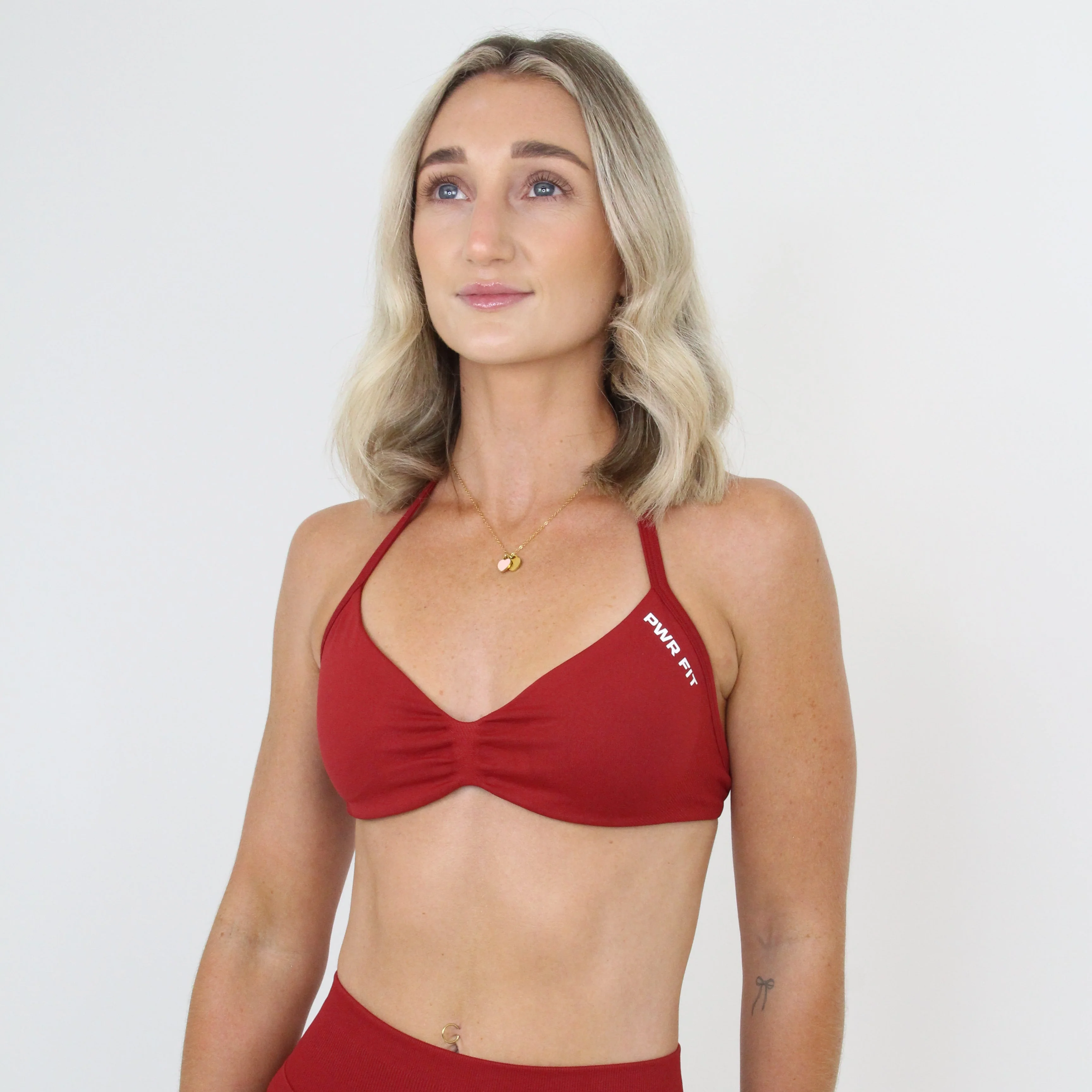 Embrace Minimal Bra (Crimson Red) - Image 3