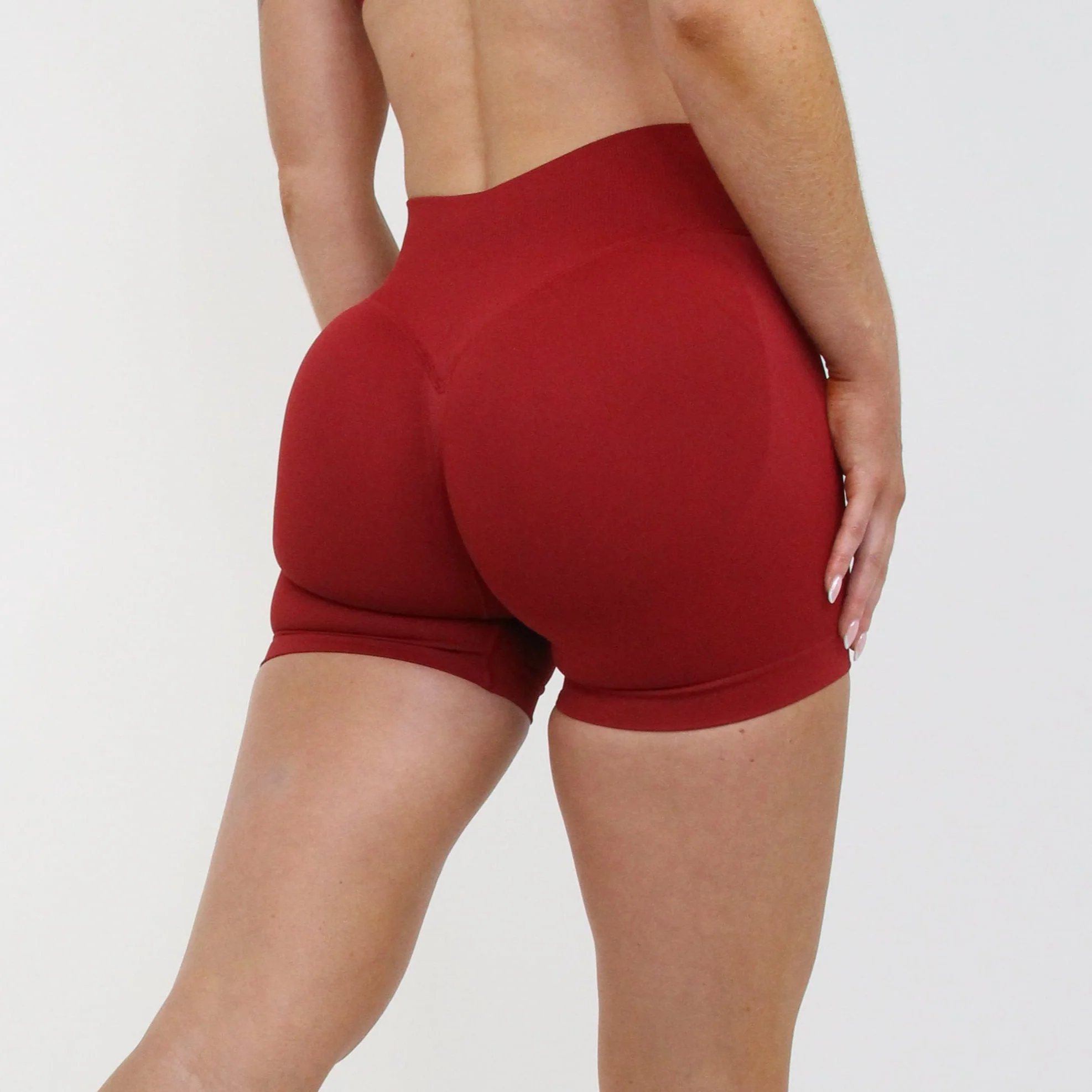 Embrace Shorts (Crimson Red)