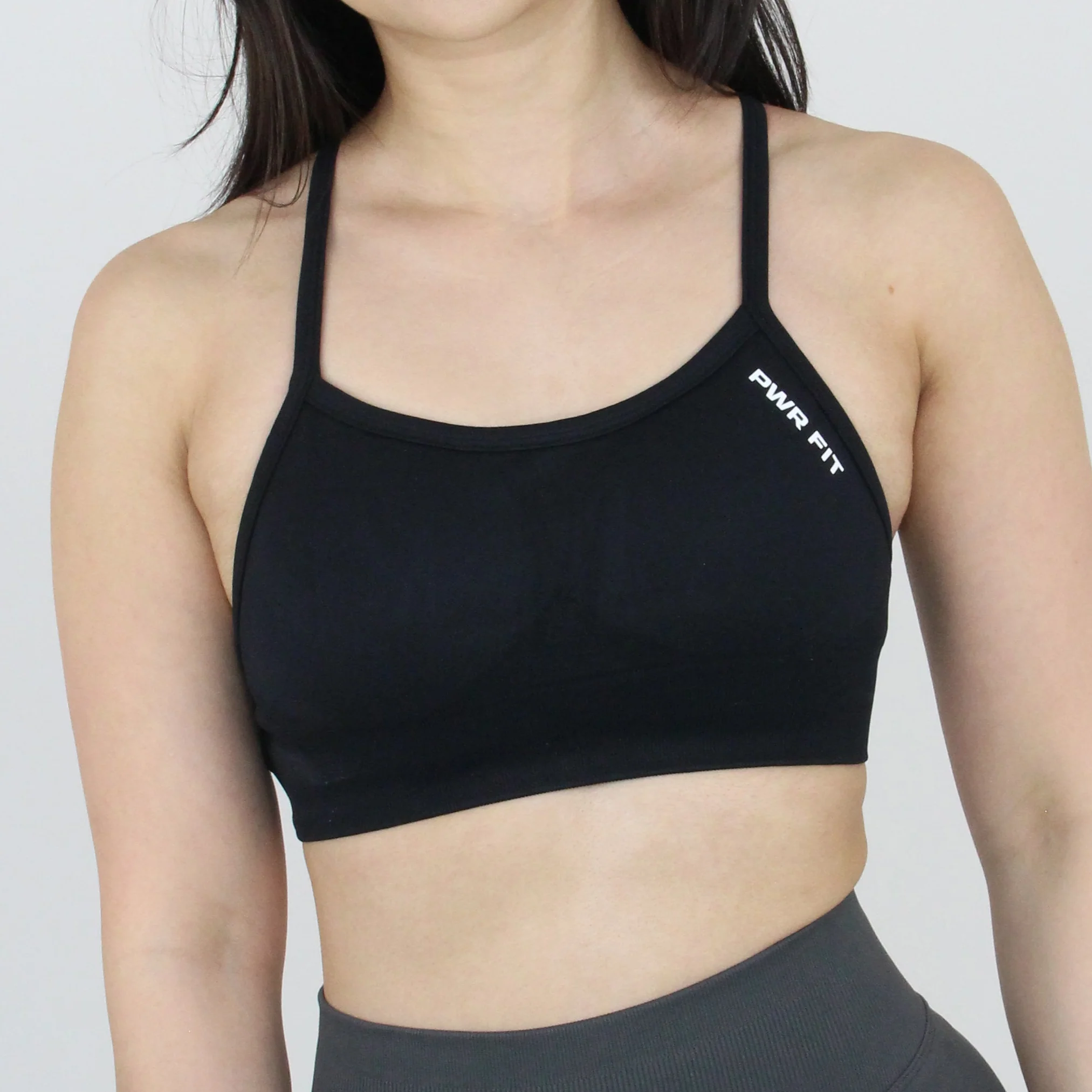 Embrace Strappy Bra (Matte Black) - Image 3