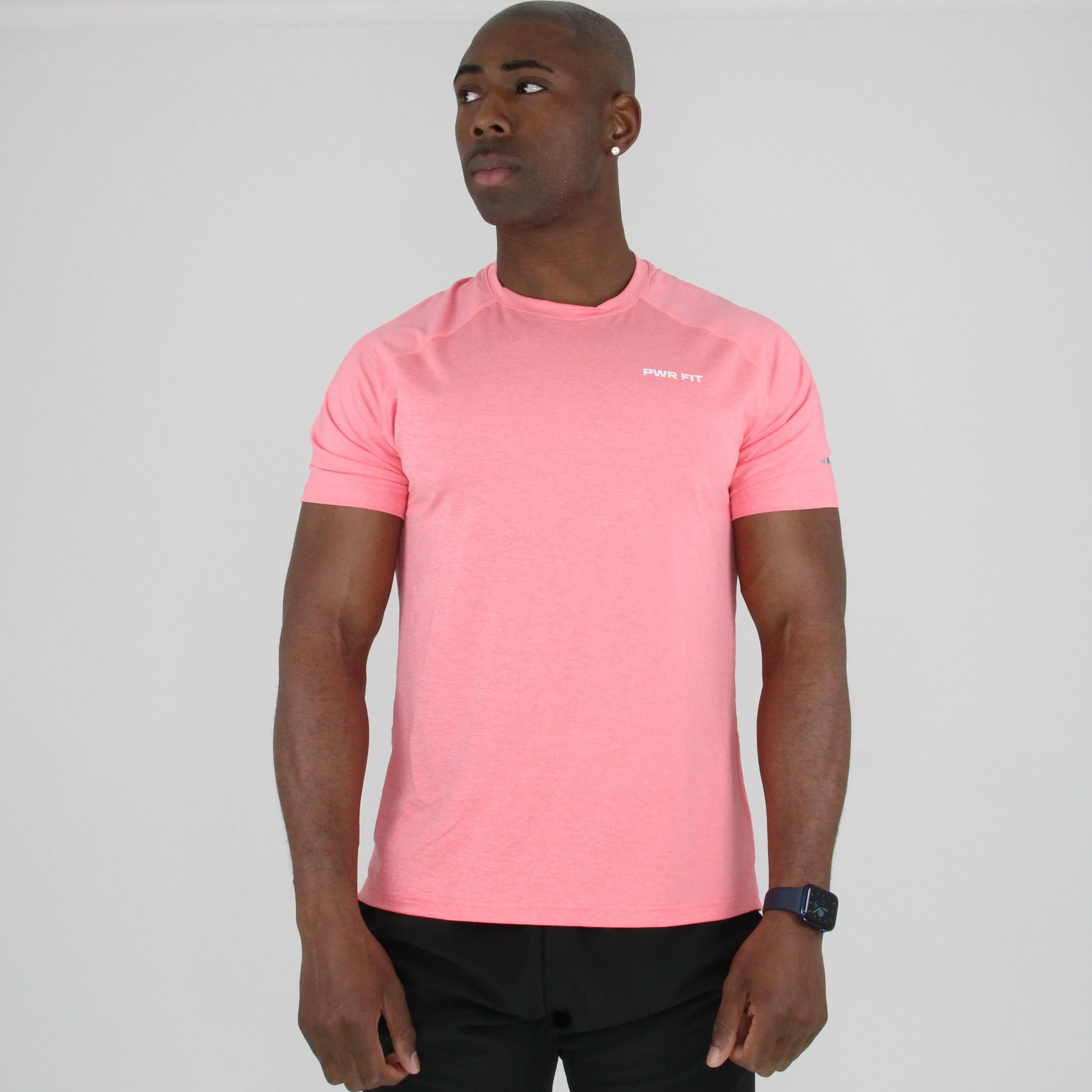 Hybrid Tee (Coral Pink) - Image 3