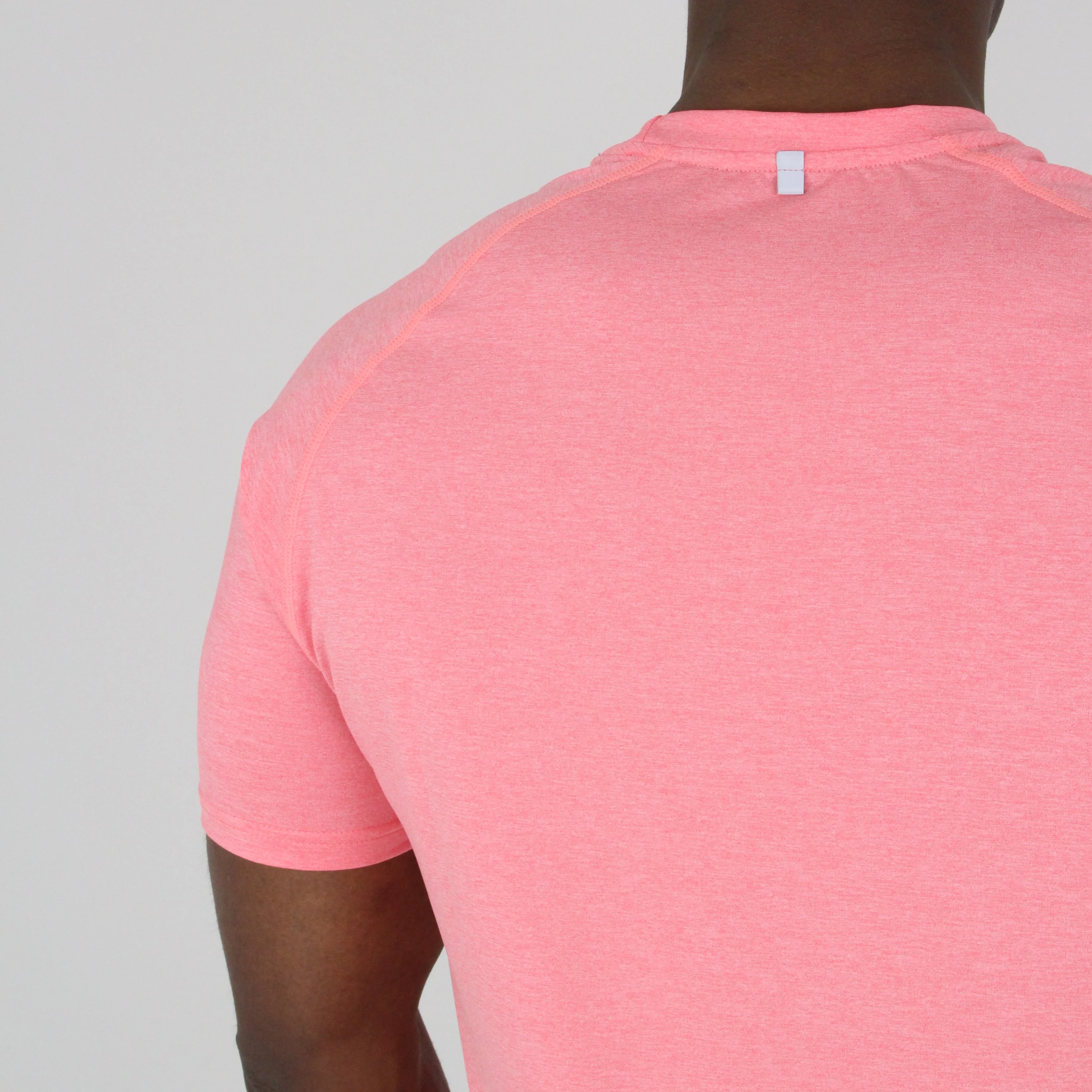 Hybrid Tee (Coral Pink) - Image 4
