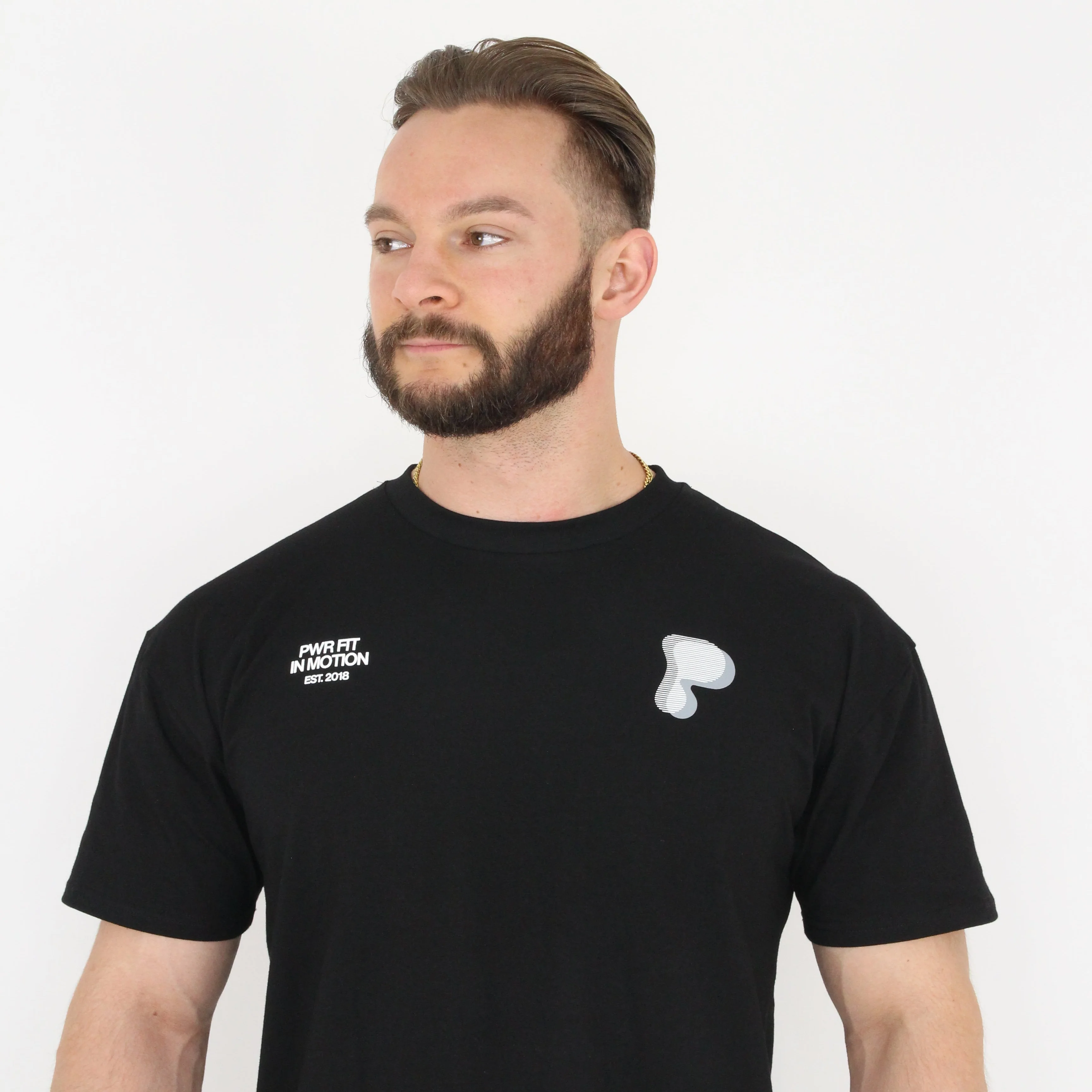 Motion Graphic Tee (Black) - Image 4
