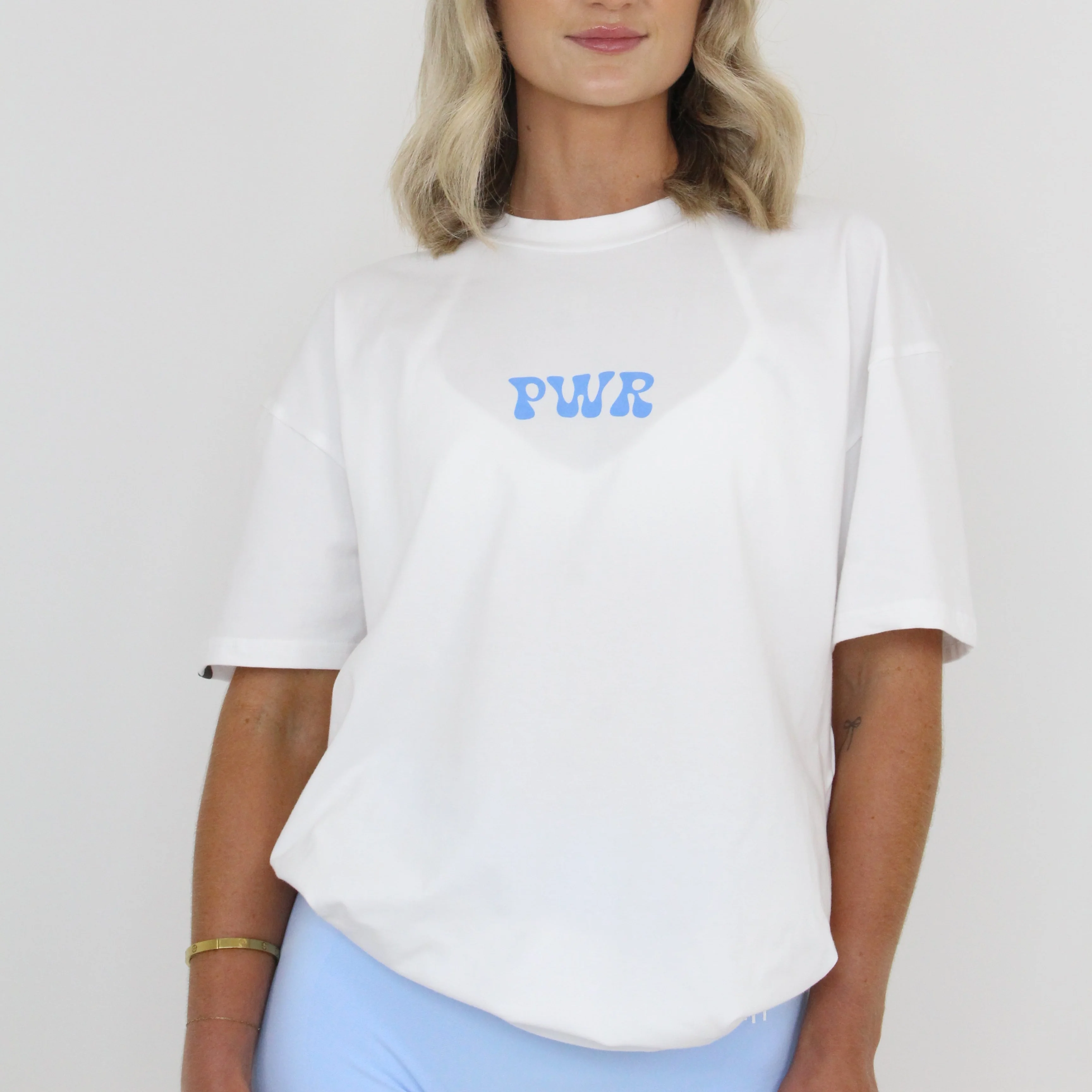 Push Pull Graphic Tee (Blue) - Image 4