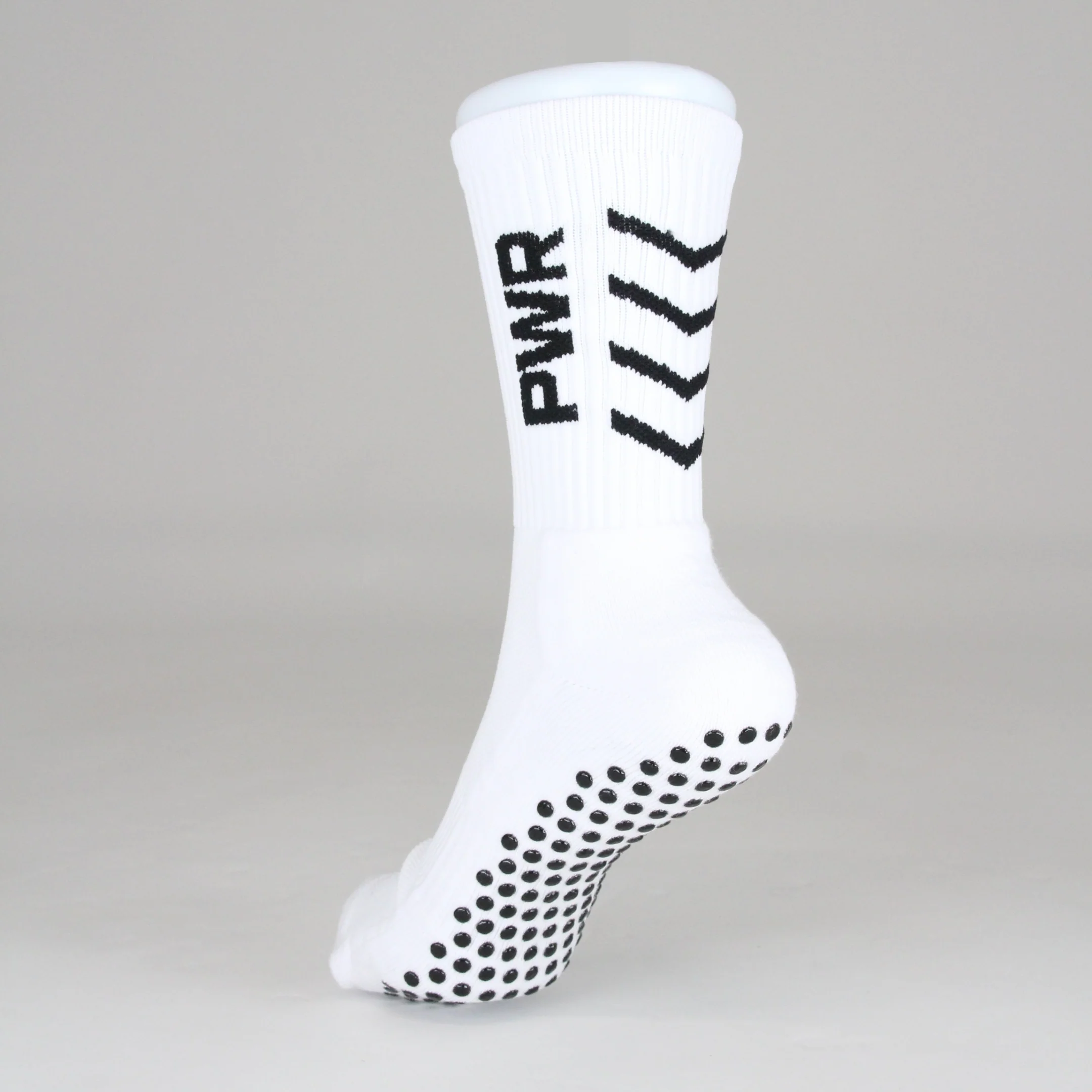 PWR Grip Socks (White) - Image 4