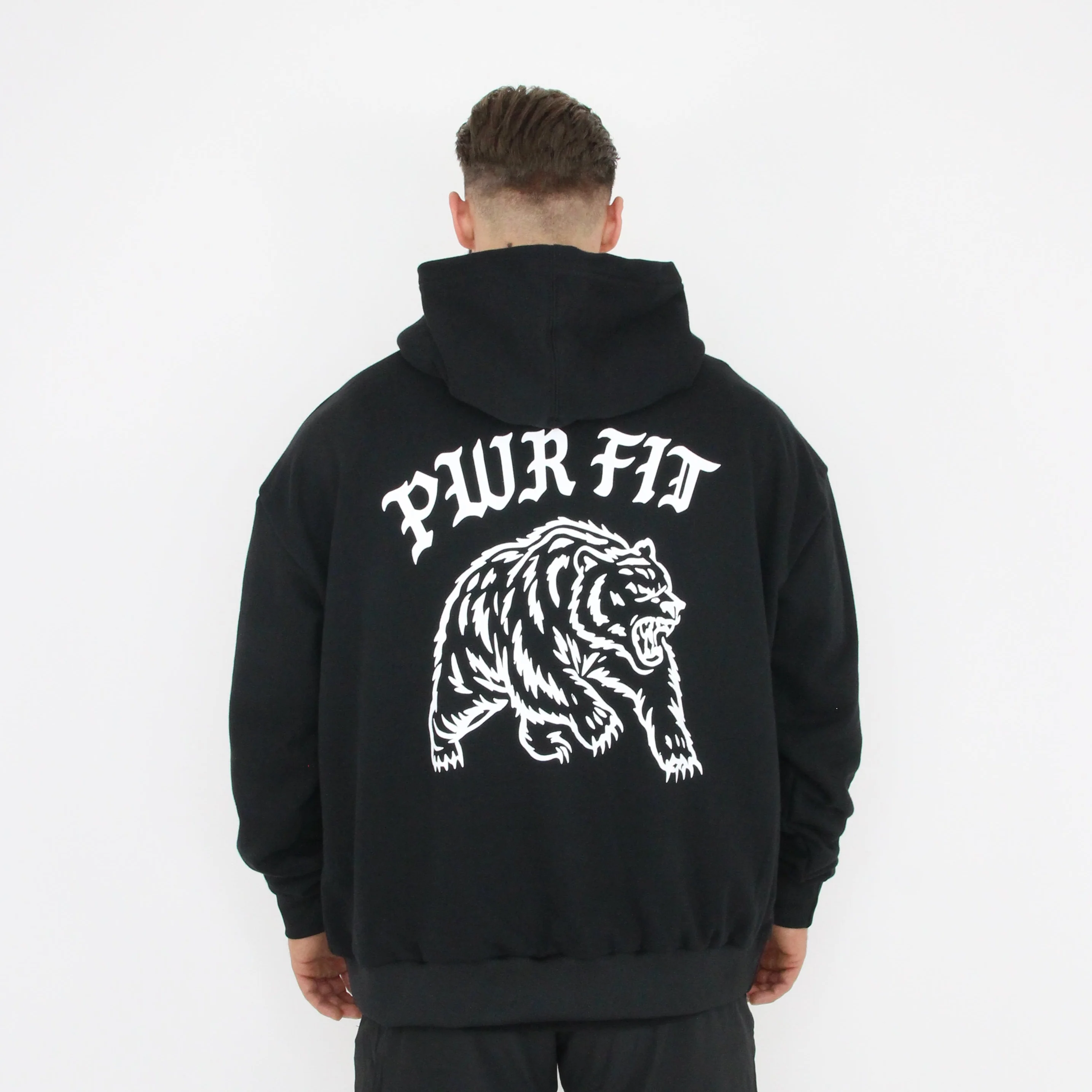 Rage Oversized Hoodie (Black) - Image 6