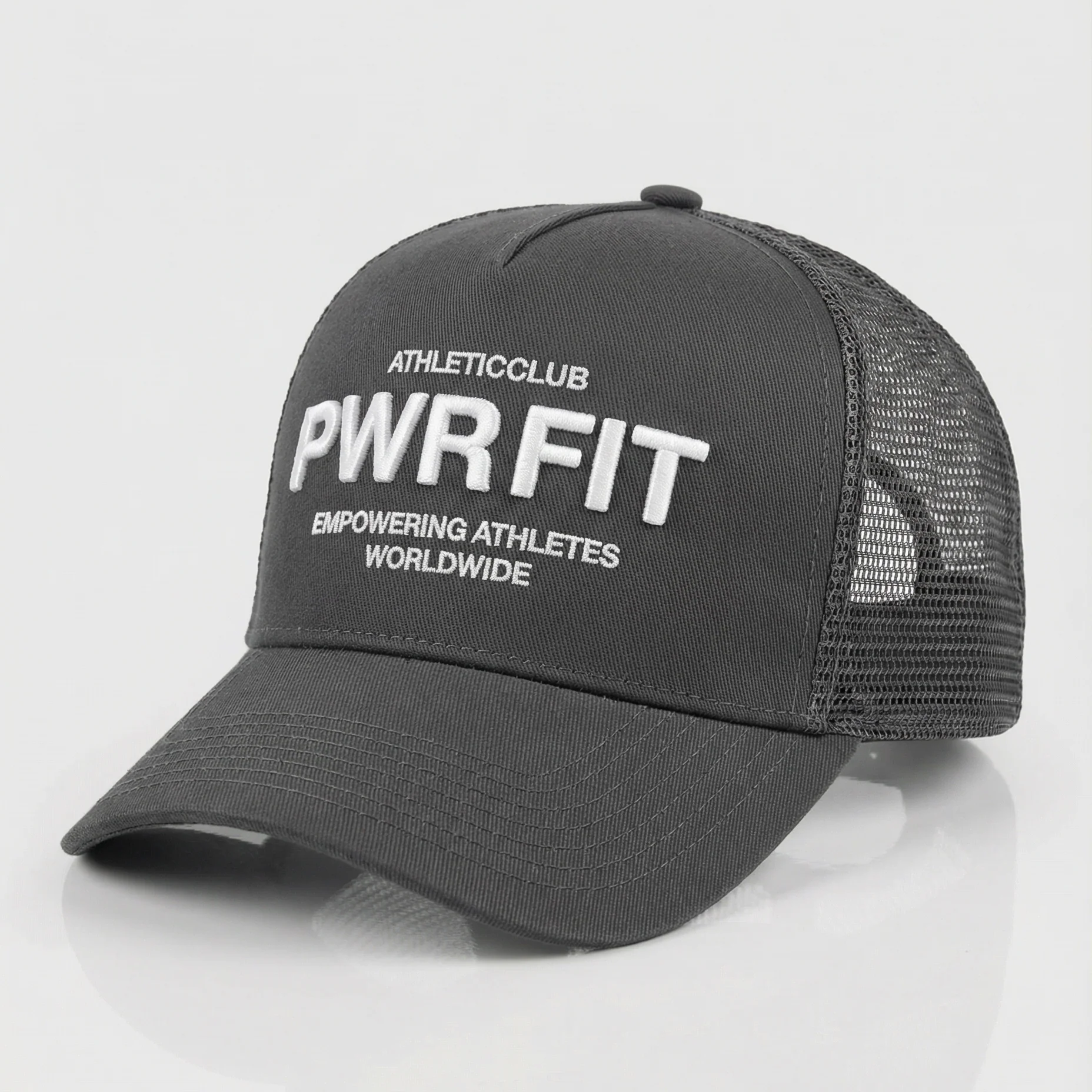 Signature Trucker Cap (Grey) - Image 4