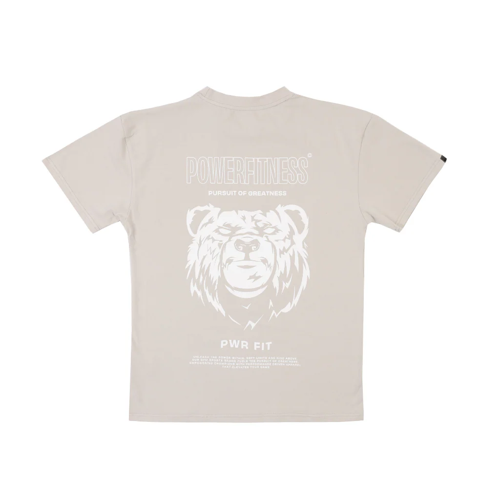 Ursa Graphic Tee (Beige) - Image 3