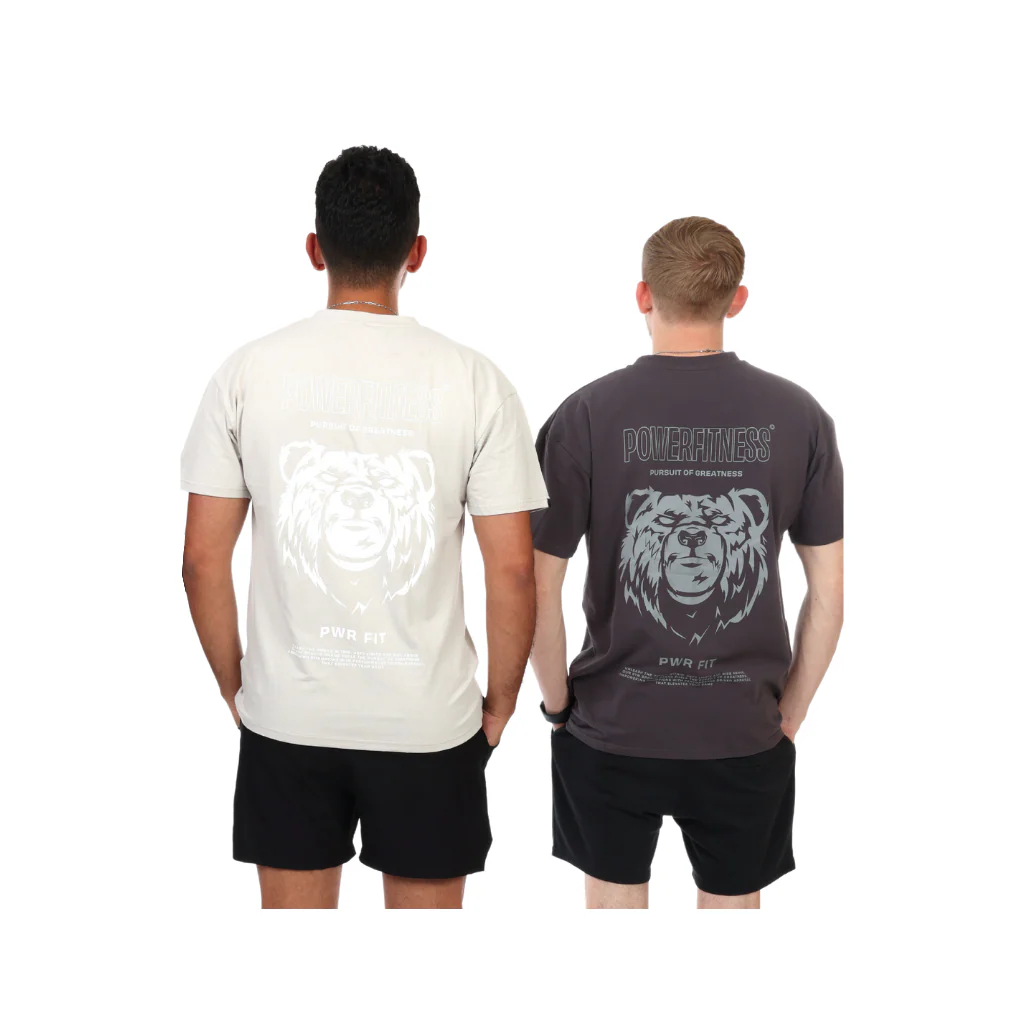 Ursa Graphic Tee (Beige) - Image 6