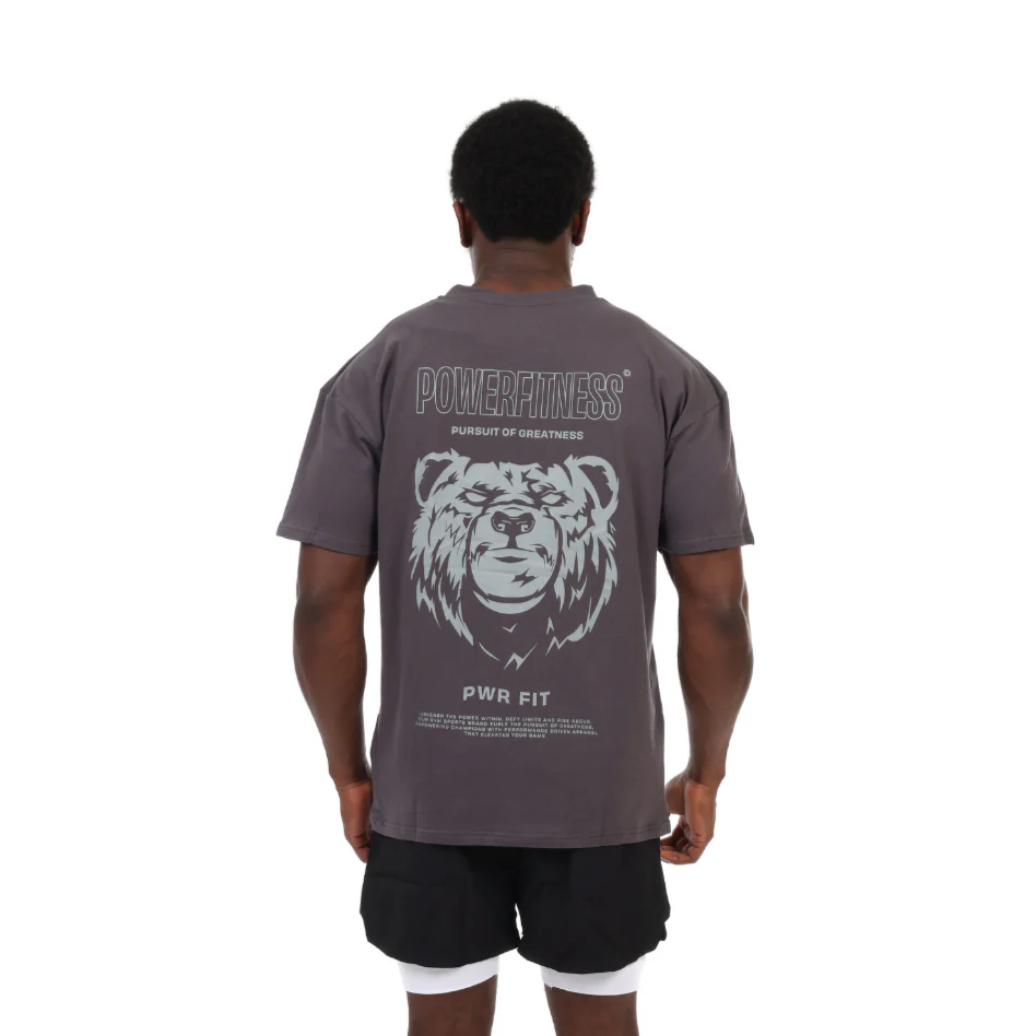 Ursa Graphic Tee (Charcoal Grey) - Image 4