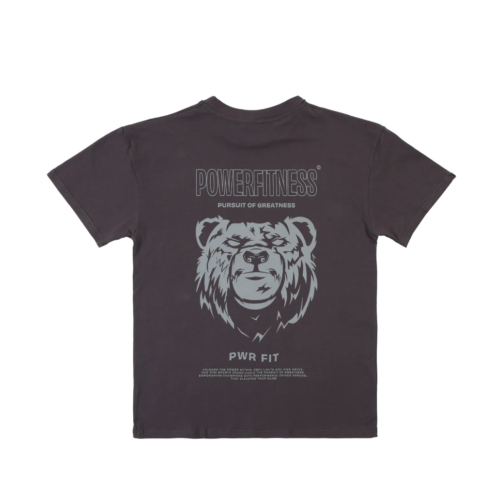 Ursa Graphic Tee (Charcoal Grey) - Image 5