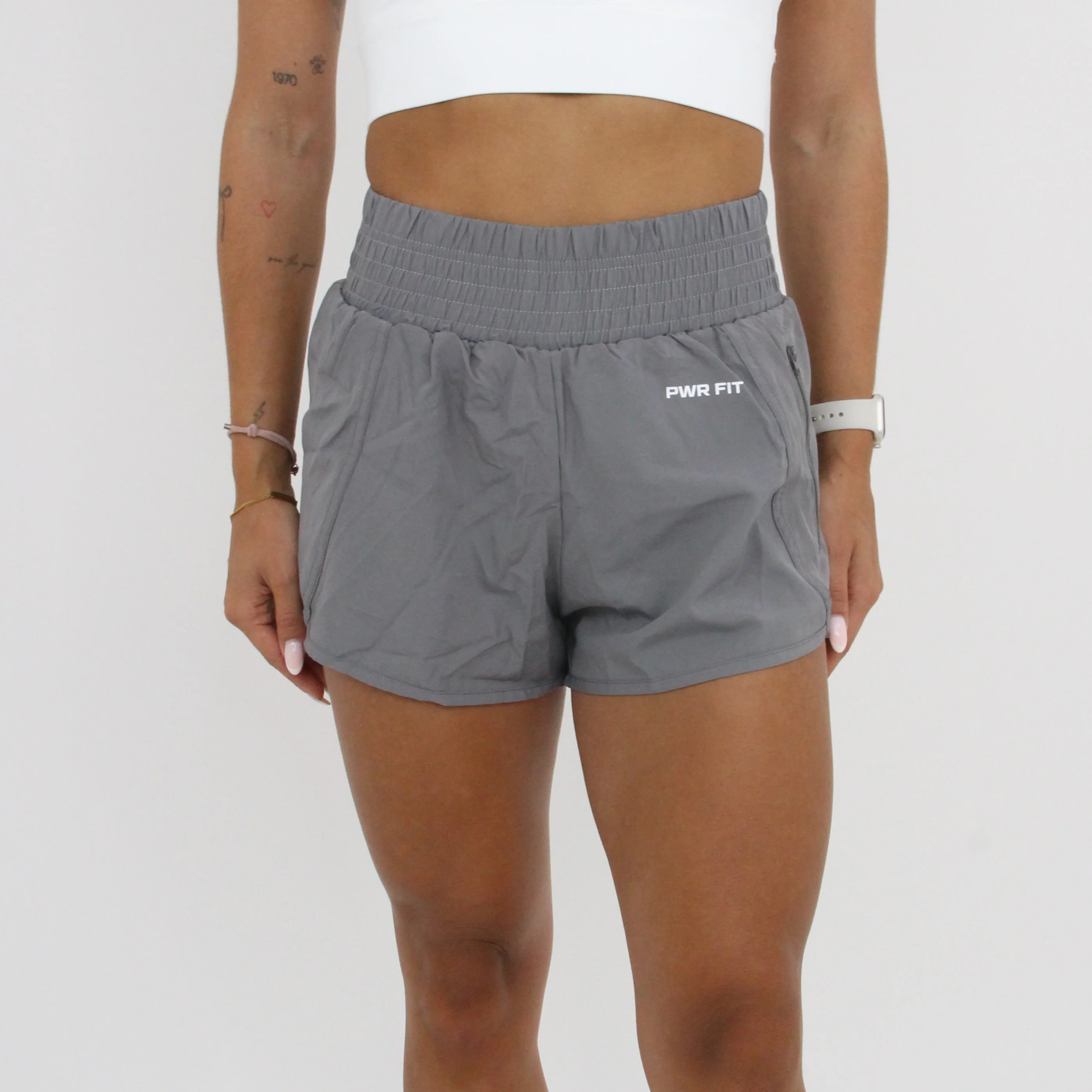 Women's 2-in-1 Performance Shorts (Sports Grey)